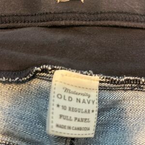 Full panel maternity boot cut Jean Old Navy